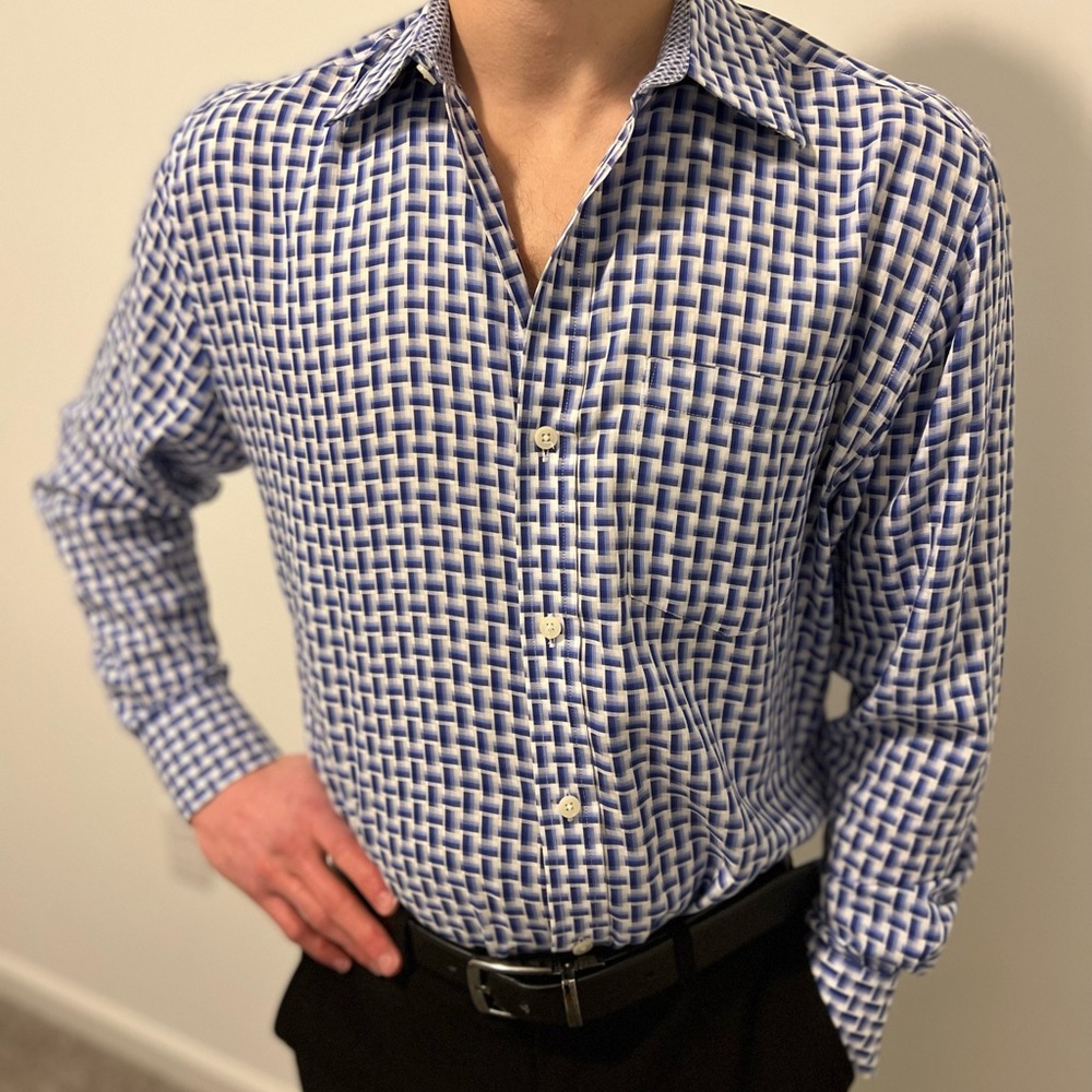 Johnston & Murphy Mens Dress Shirt